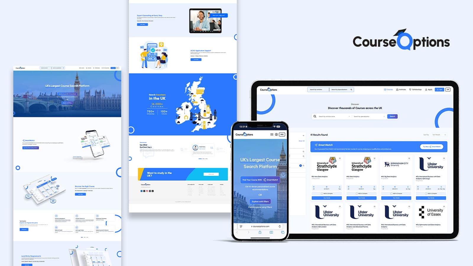 CourseOptions — Intelligent Course Discovery Engine