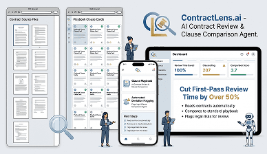 ContractLens — AI Contract Review & Clause Comparison Agent