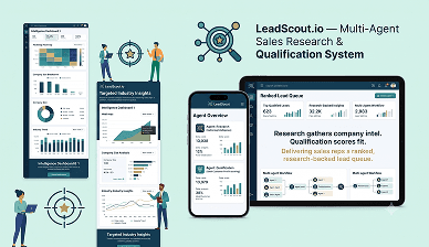 LeadScout — Multi-Agent Sales Research & Qualification System