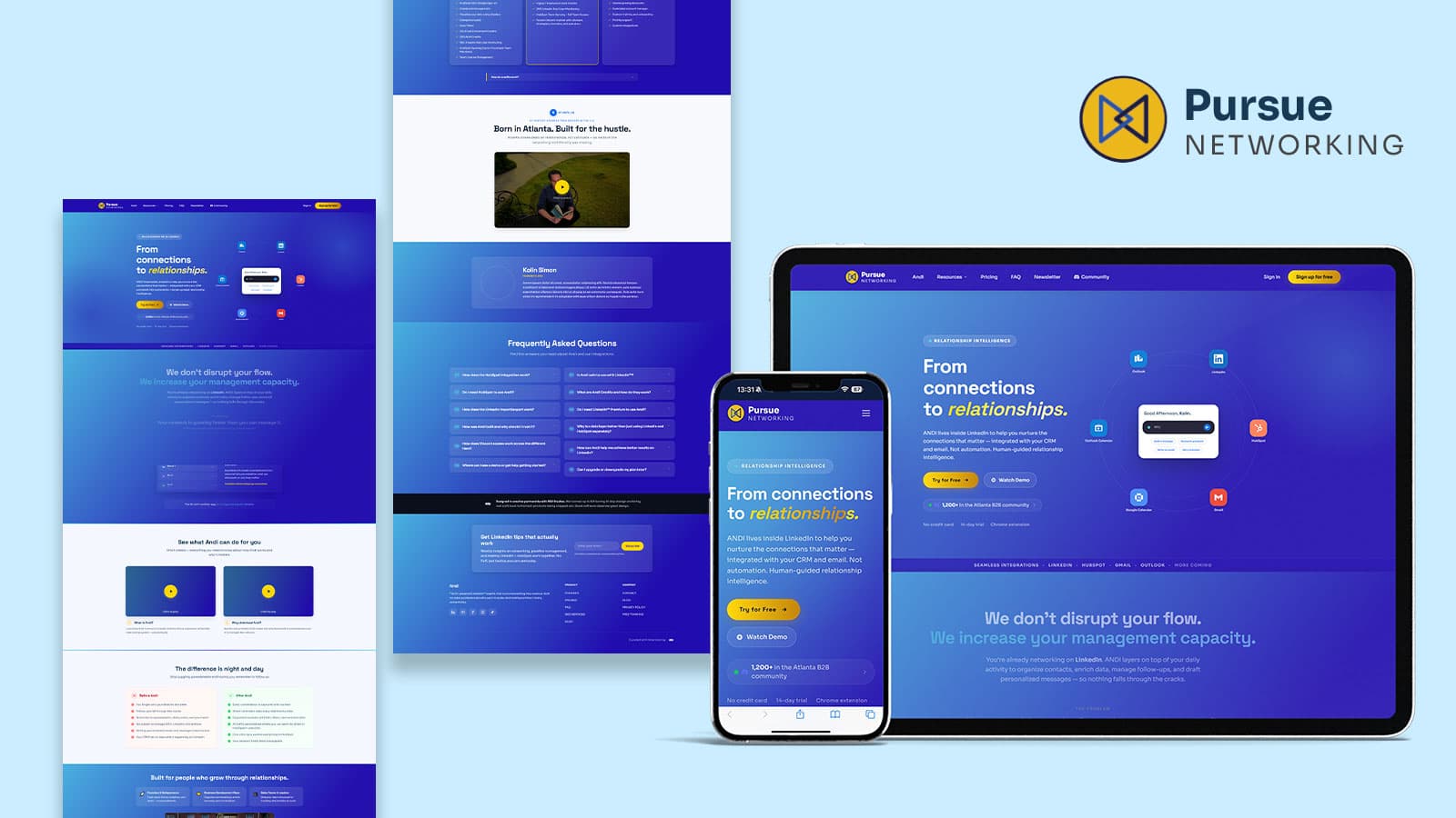 Pursue Networking — Professional Connection Platform