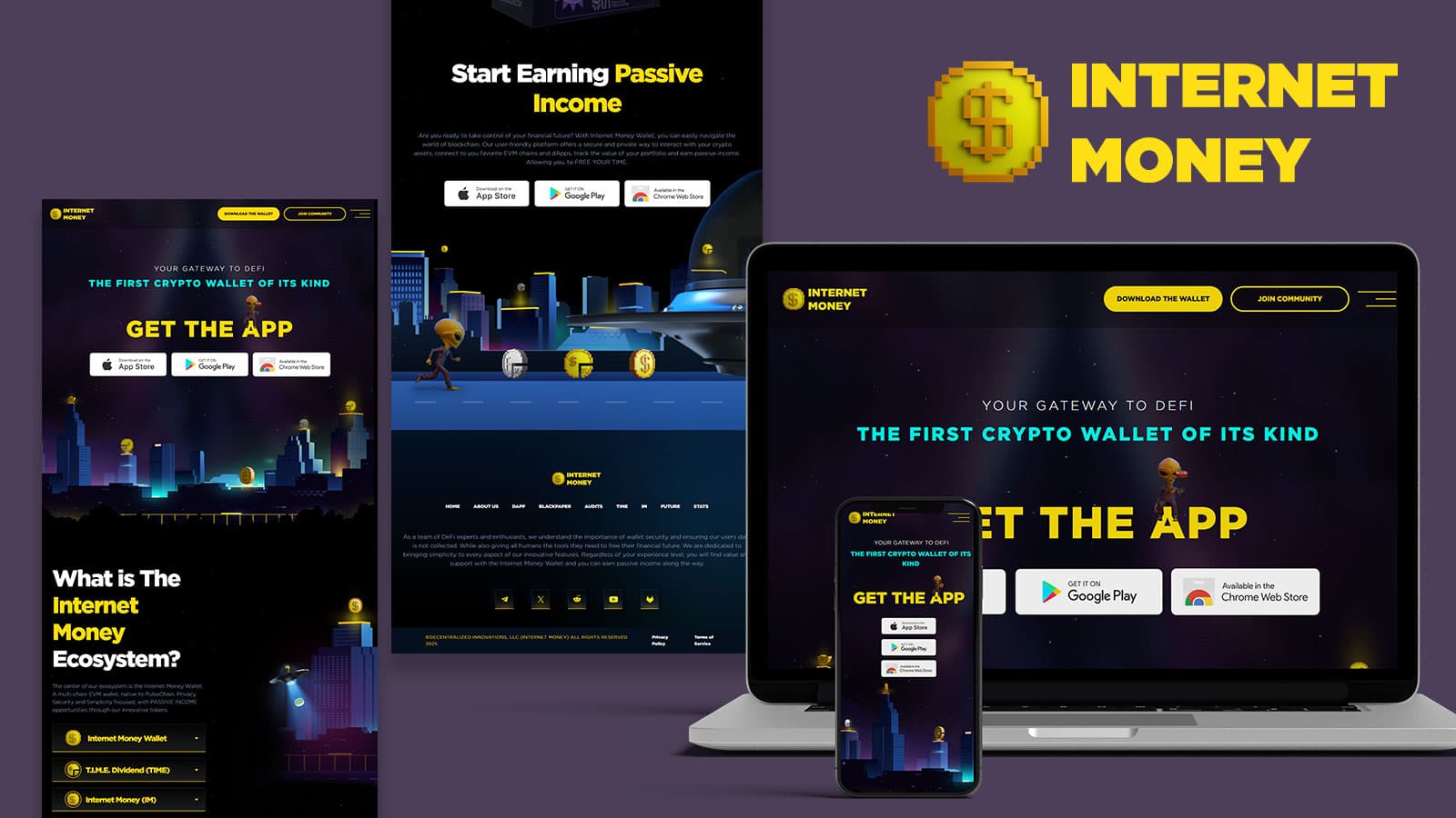 Internet Money — Crypto Financial Services Platform