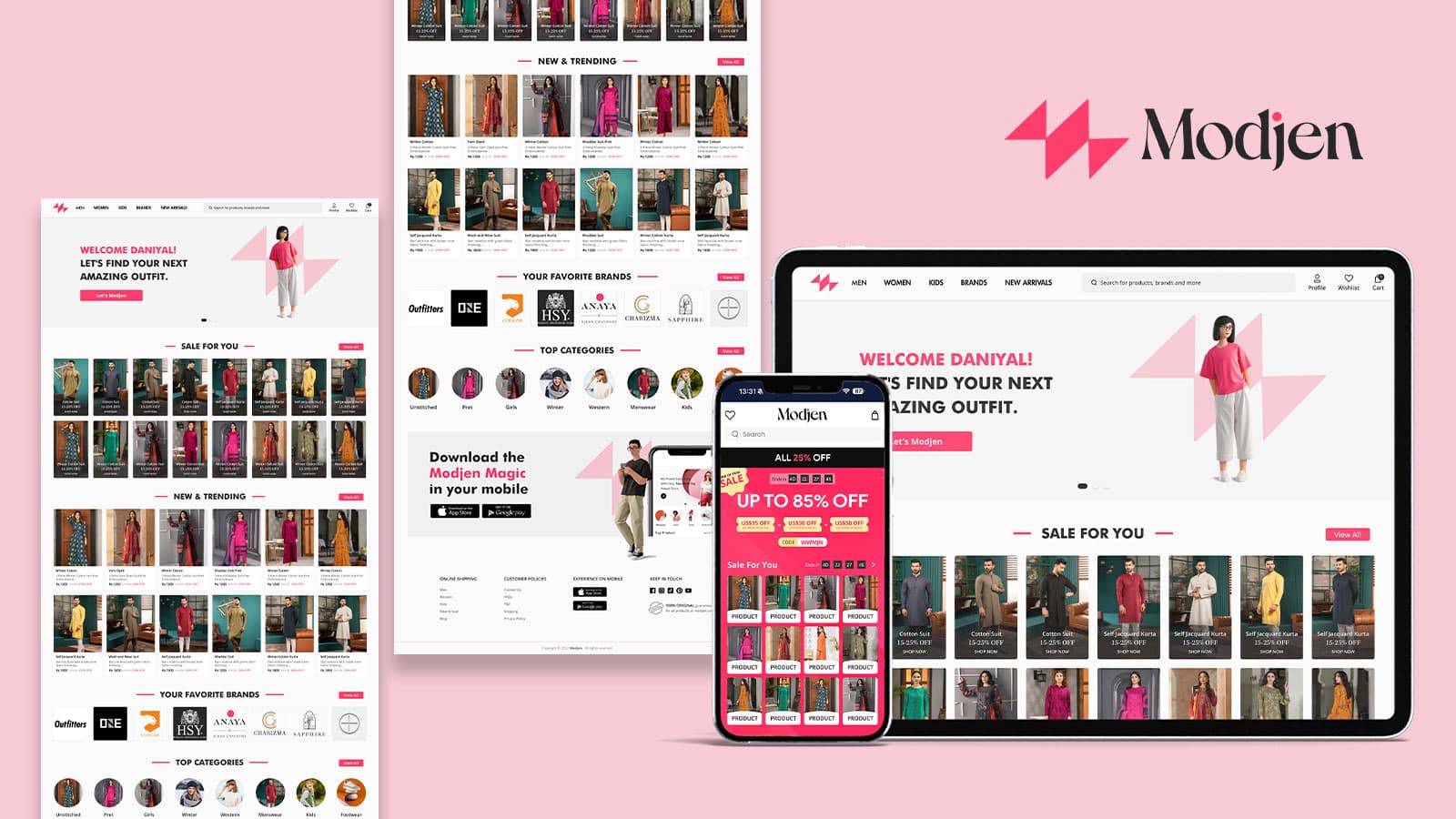 Modjen — Modular Design & Component Platform